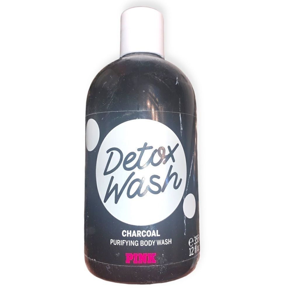 Victoria Secret Pink Charcoal Purifying Body Wash Detox Wash 12 FL. Oz.
